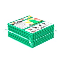 Мешки для мусора 160 л, зеленые, в пачке 10 шт., ПВД, 40 мкм, 900х1100 мм, i-Bag в Нижневартовске