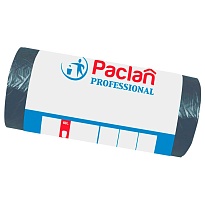Мешки для мусора 60 л, черные, в рулоне 50 шт., ПНД, 6,2 мкм, 800х600 мм, PACLAN Professional, 604078 в Нижневартовске