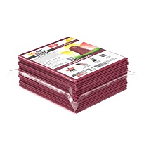 Мешки для мусора 160 л, бордовые, в пачке 10 шт., ПВД, 40 мкм, 900х1100 мм, i-Bag в Нижневартовске